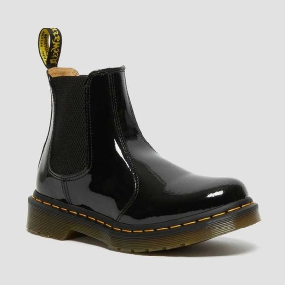 Dr. Martens Shoes - Dr. Martens 2976 Women's Arcadia Leather Chelsea Boots in Patent leather